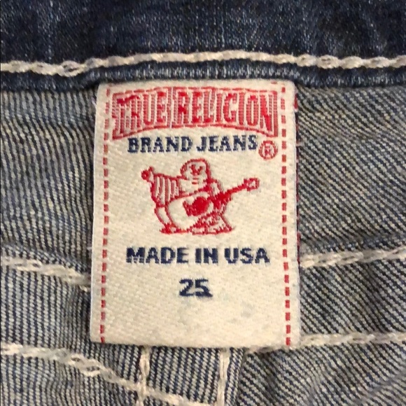 True Religion Embroidered Distressed Skinny Jean - Picture 8 of 9